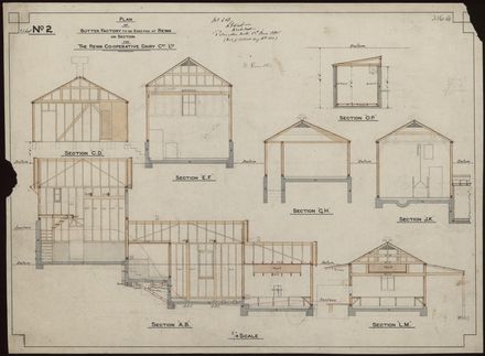 2021Pa_LGWest-S4-216_037178_002 - Plan of Butter Factory, Rewa