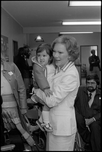 Former First Lady Rosalynn Carter visits the Crippled Children's Society - Resource cover image