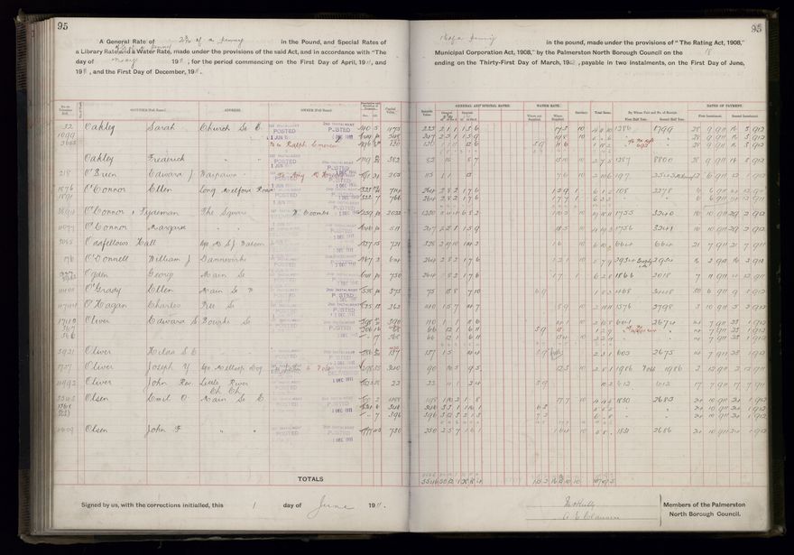 Rate book, 1911-1912 - 2021Pa_PNCC2-23-2-V19_034000-0098