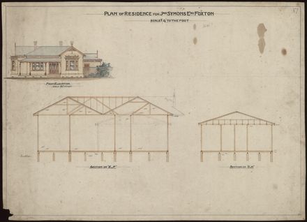 2021Pa_LGWest-S4-19_035090_002 - Plans for a Residence, Foxton