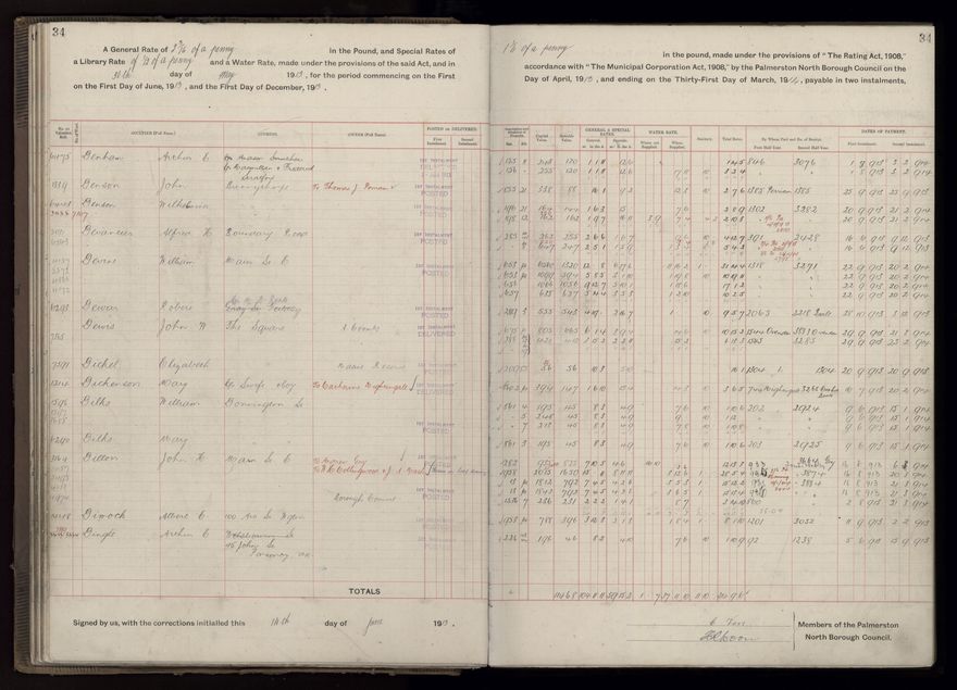 Rate book, 1913-1914 - 2021Pa_PNCC2-23-2-V21_034002-0037