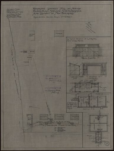 2021Pa_LGWest-S4-107_035152_007 - Plans for accommodation at Moutoa Flaxmill