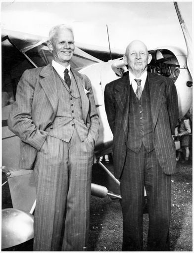 "Two oldest pilots in the world"