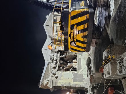 High Flyers partial demolition