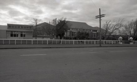 Central Normal Primary School Reunion - School frontage in 1973