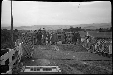 Flood Rains Cause Bridge Wash-out