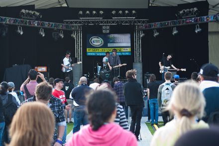 Our People, Our Place Festival - The Nerines on stage