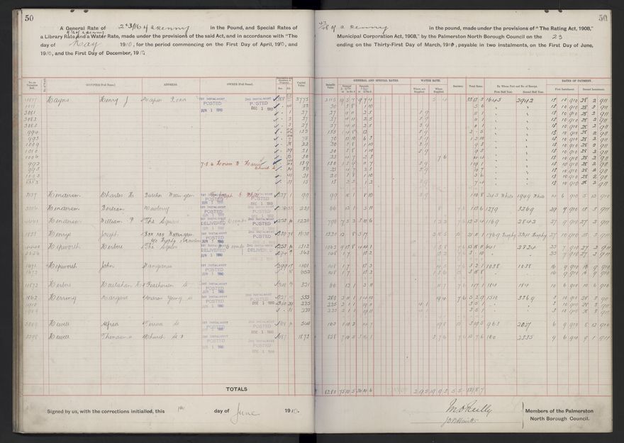 Rate book, 1910-1911 - 2021Pa_PNCC2-23-2-V18_033999-0053
