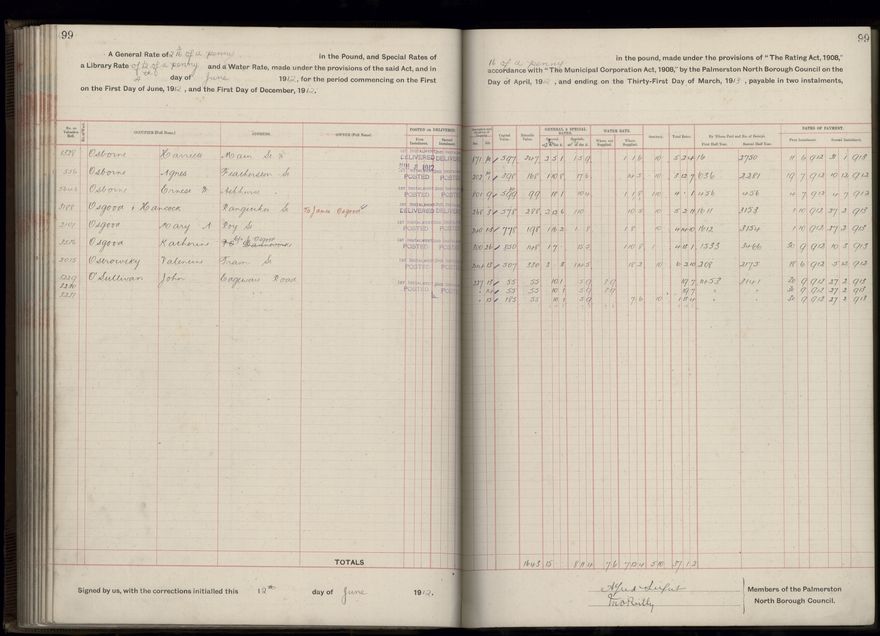 Rate book, 1912-1913 - 2021Pa_PNC2-23-2-V20_034001-0102