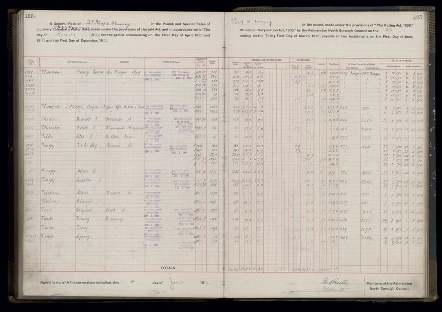 Rate book, 1910-1911 - 2021Pa_PNCC2-23-2-V18_033999-0128