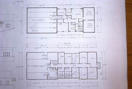 Scouts building Ruapehu Lodge and Snow School - Keith Malcolms Plans