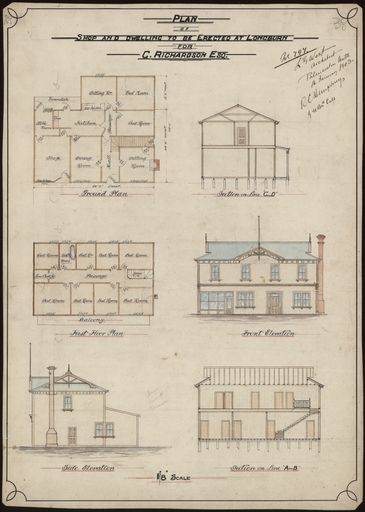L. G. West, Shop and Dwelling, Longburn