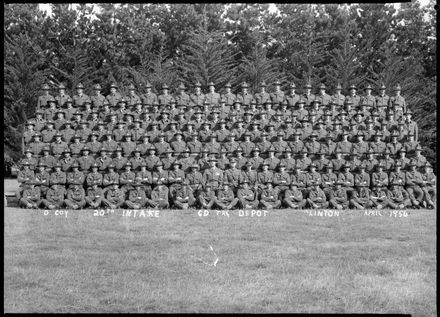D Company, 20th Intake, Central District Training Depot, Linton - Resource cover image