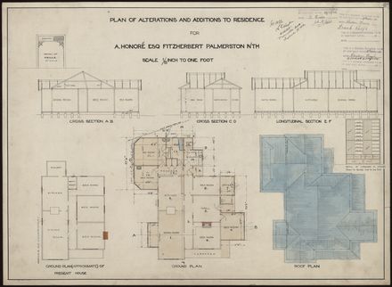 2021Pa_LGWest-S4-86_035139_002 - Plan for Additions and Alterations to a Residence, Fitzherbert