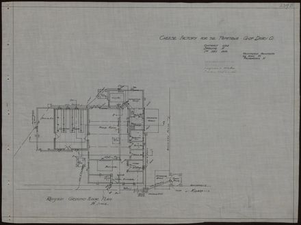 2021Pa_LGWest-S4-239_037200_003 - Plans for a Cheese Factory