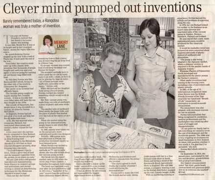 Memory Lane - "Clever mind pumped out inventions" - Resource cover image