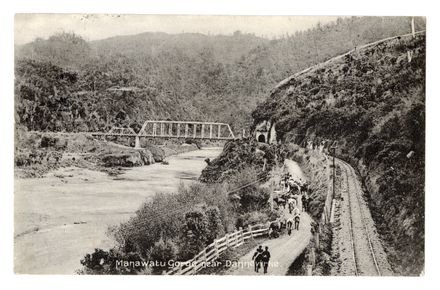 Postcard - Gorge near Dannevirke - Resource cover image