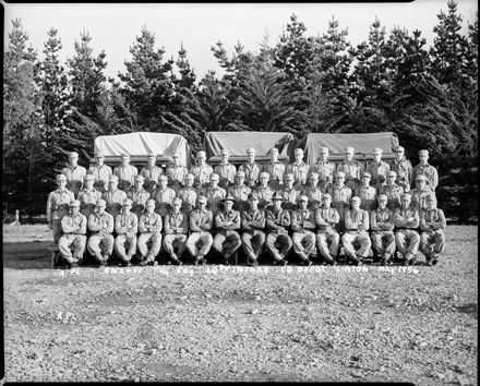 A Platoon, Royal New Zealand Army Service Corps (RNZASC) TRG Company, 20th Intake, Central District Training Depot, Linton - Resource cover image