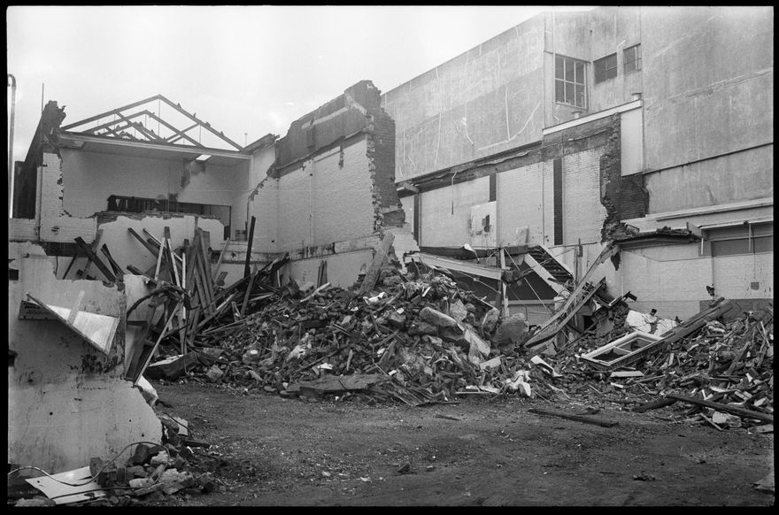 “Two Big Buildings Going Up, Old Ones Coming Down”
