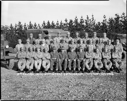 B Platoon, Royal New Zealand Army Service Corps (RNZASC) TRG Company, 21st Intake, Central District Training Depot, Linton - Resource cover image
