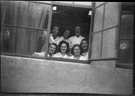 Libertyland, Grey Street - staff looking out window - Resource cover image