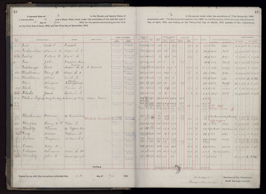 Rate book, 1915-1916 - 2021Pa_PNCC2-23-2-V23_034393-0016