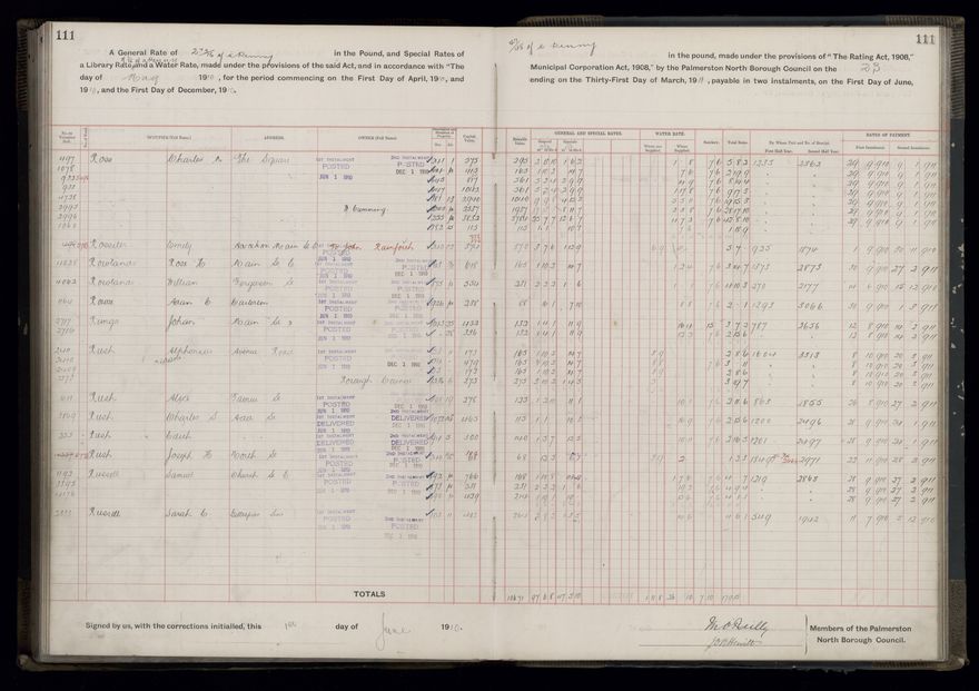 Rate book, 1910-1911 - 2021Pa_PNCC2-23-2-V18_033999-0114