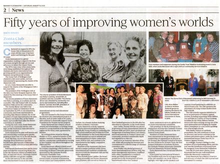 Back Issues:  Fifty years of improving women's worlds