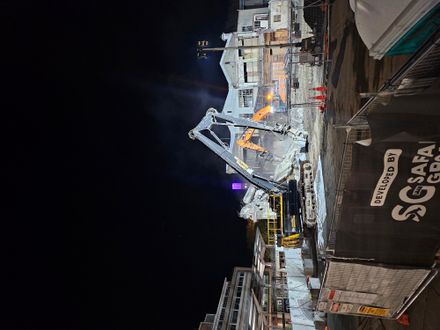 High Flyers partial demolition