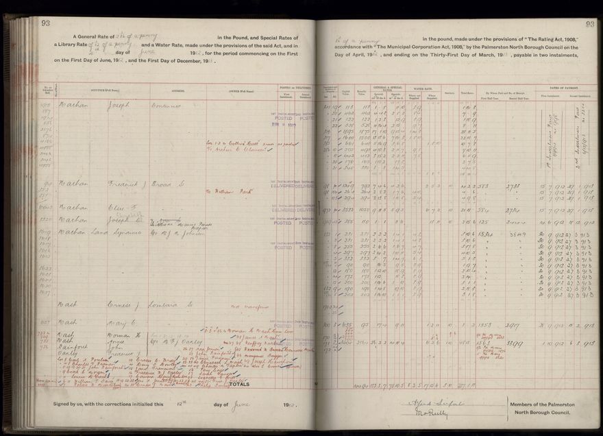 Rate book, 1912-1913 - 2021Pa_PNC2-23-2-V20_034001-0096