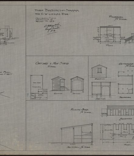 2021Pa_LGWest-S4-188_037158_002 - Plan for Two Cottages and Farm Buildings