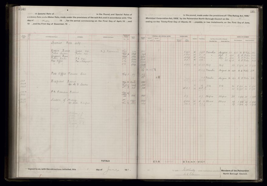 Rate book, 1911-1912 - 2021Pa_PNCC2-23-2-V19_034000-0144
