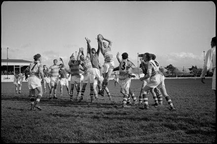 Rugby: Manawatu v. Wairarapa Senior Mens teams