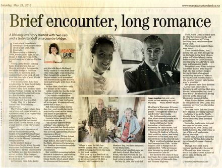Memory Lane - "Brief encounter, long romance"