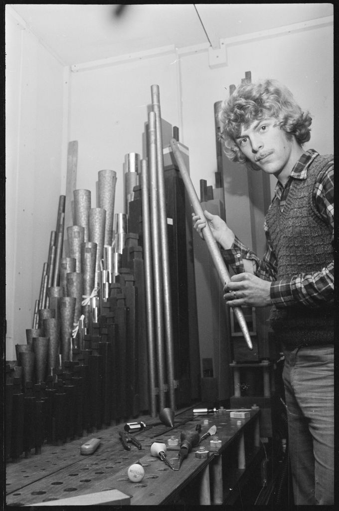 Church Organ pipes