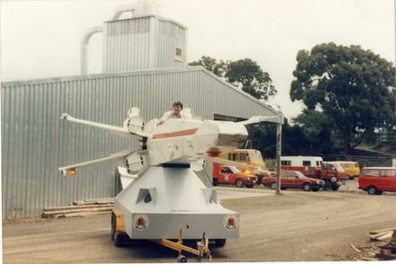 Star Wars 'X-Wing' Christmas Parade Float - Front