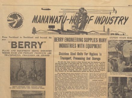 Manawatu Times - Hub of Industry - Resource cover image