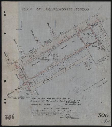 Subvision Survey Plan No. 306