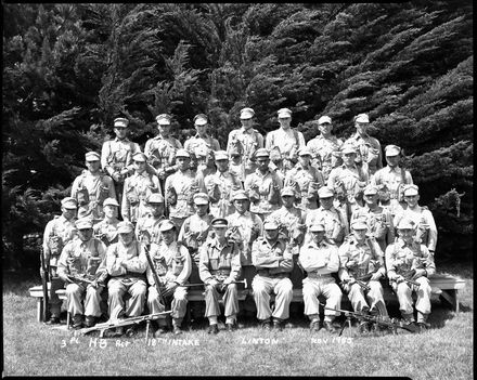 3rd Platoon, 18th Intake, Hawke's Bay Regiment, Linton - Resource cover image