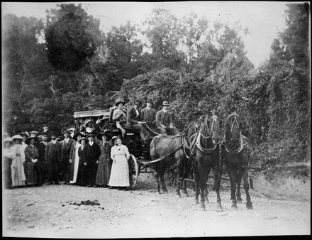 Voss Family and friends at a picnic, Totara Reserve - Resource cover image