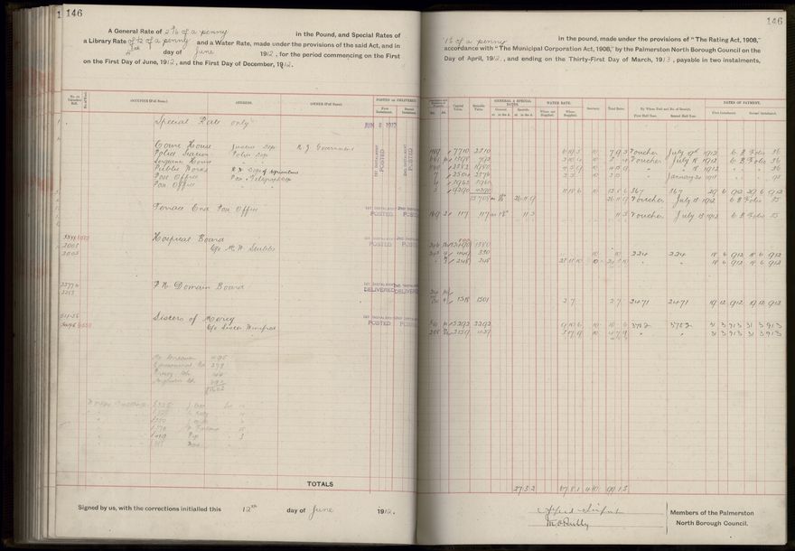 Rate book, 1912-1913 - 2021Pa_PNC2-23-2-V20_034001-0149