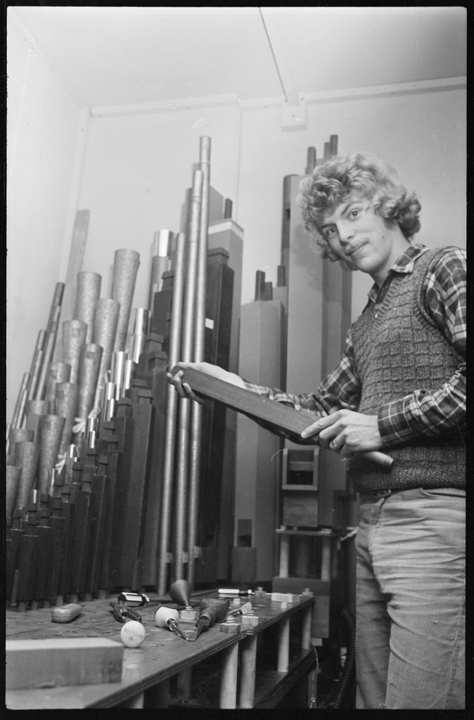 Church Organ pipes