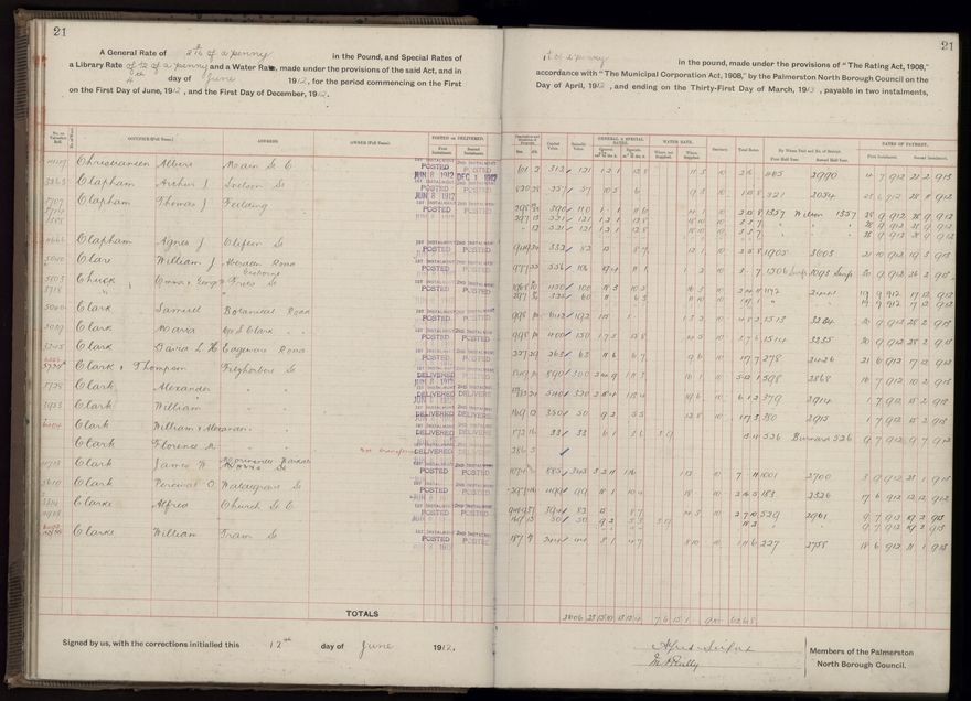 Rate book, 1912-1913 - 2021Pa_PNC2-23-2-V20_034001-0024