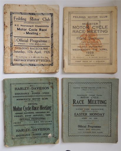 Motor Cycle Race Meeting Programmes - Resource cover image