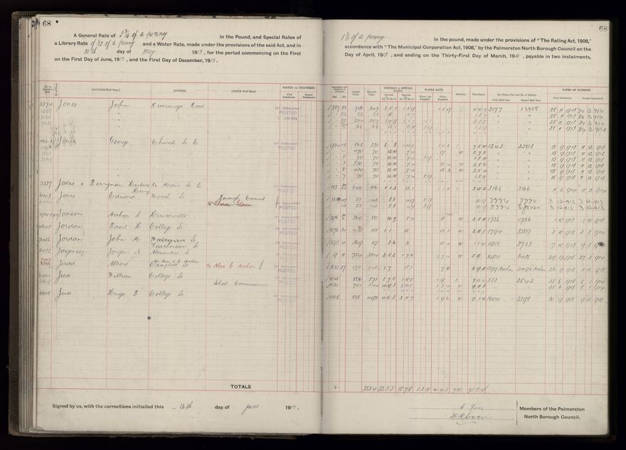 Rate book, 1913-1914 - 2021Pa_PNCC2-23-2-V21_034002-0071