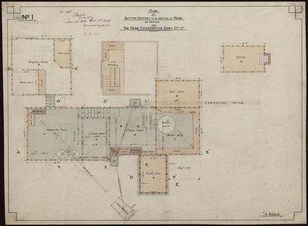 Plans of Butter Factory, Rewa