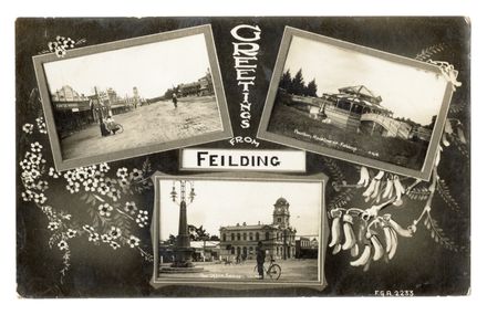 Postcard - Three views of Feilding - Resource cover image