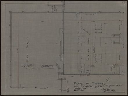 2021Pa_LGWest-S4-142_035167_002 - Plans for a Flaxmill at Tokomaru