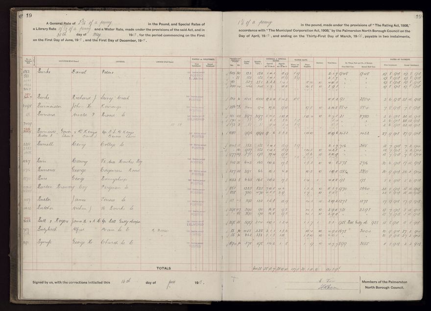 Rate book, 1913-1914 - 2021Pa_PNCC2-23-2-V21_034002-0022