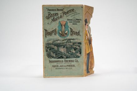 Indianapolis Brewing Co. Foldable Nude Trading Card